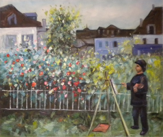 store falso d'autore Self portrait di Oscar Claude Monet